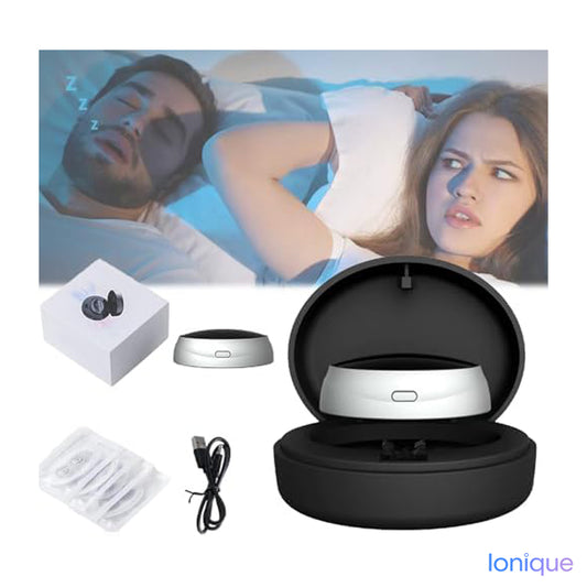Ionique | QuietPulse – Dispositivo Anti-Ronco Inteligente