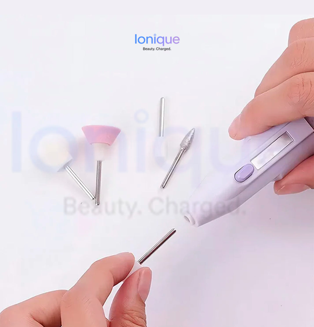 Ionique Lixa Elétrica 5 em 1 - Mãos e Pés
