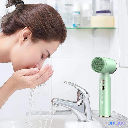 Ionique | PureSpin 6-em-1 – Escova de Limpeza Facial Elétrica