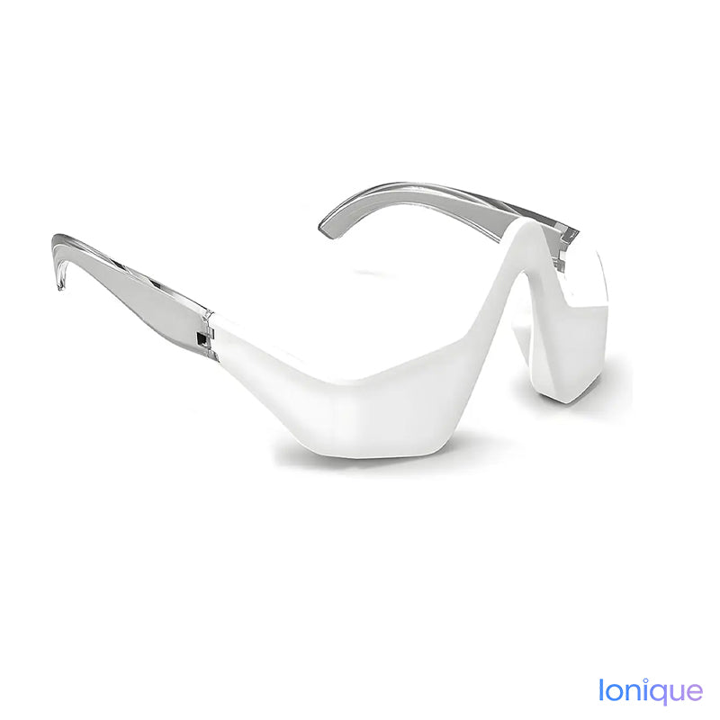 Ionique | Óculos Dermaluz 3D – EMS & Luz Vermelha para Olheiras e Rugas