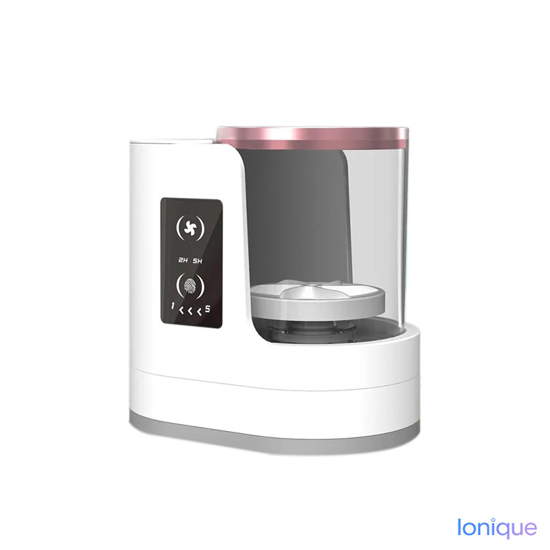 Ionique | CleanSpin 3-em-1 – Lava, Seca & Organiza Pincéis