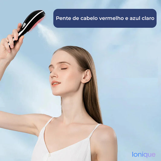 Ionique | Pente Massageador Atomizador – Crescimento Capilar & Alívio de Estresse