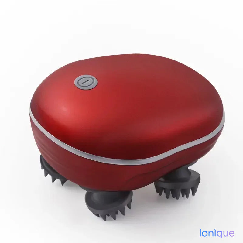 Ionique | Massageador de Couro Cabeludo com Luz Vermelha – Relaxamento & Circulação