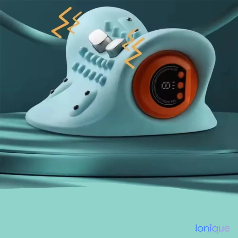 Ionique | Almofada Massageadora Cervical 3-em-1 – EMS, Calor & Vibração