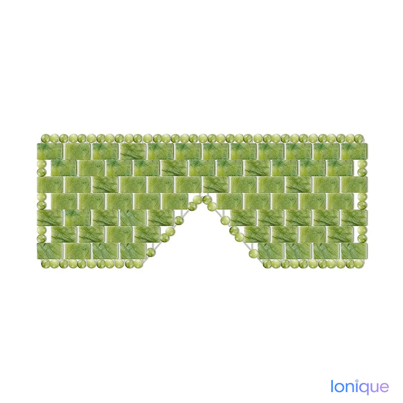 Ionique | Máscara Ocular de Jade – Crioterapia Natural & Relaxamento Profundo