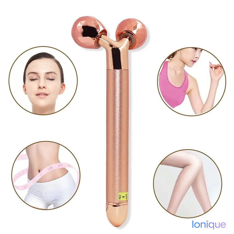 Ionique | Rolo Massageador 3D – Lifting & Glow