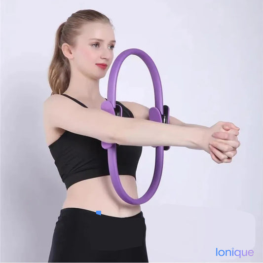 Ionique | RingPilates Pro 38 cm – Círculo Dobrável para Coxas, Abdômen & Postura