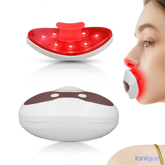 Ionique | DuoLuz 2-em-1 – LED Vermelho & Calor para Lábios e Contorno dos Olhos