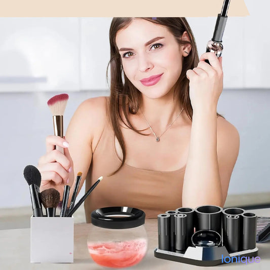 Ionique | CleanSpin Turbo – Lava & Seca Pincéis em 30s