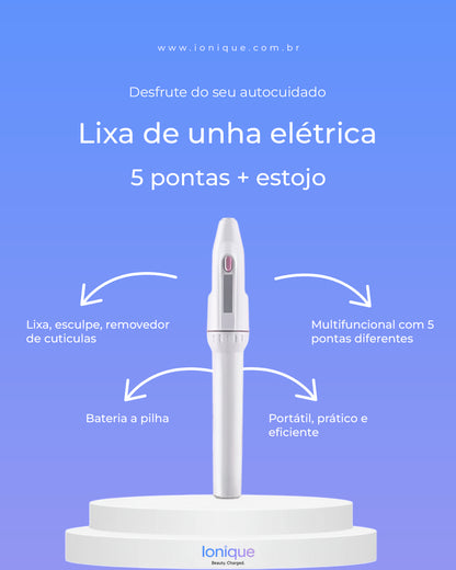 Ionique Lixa Elétrica 5 em 1 - Mãos e Pés