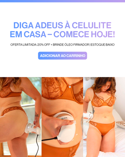 Ionique VibraPro | Massageador Escultor Anticelulite e Antiflacidez 3D