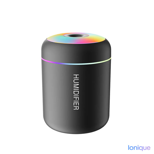 Ionique | NanoMist 2-em-1 – Umidificador & Difusor USB para Bem-Estar