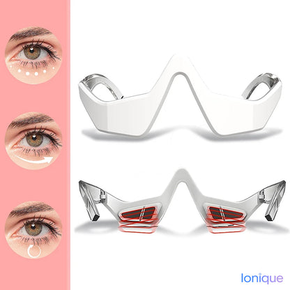 Ionique | Óculos Dermaluz 3D – EMS & Luz Vermelha para Olheiras e Rugas