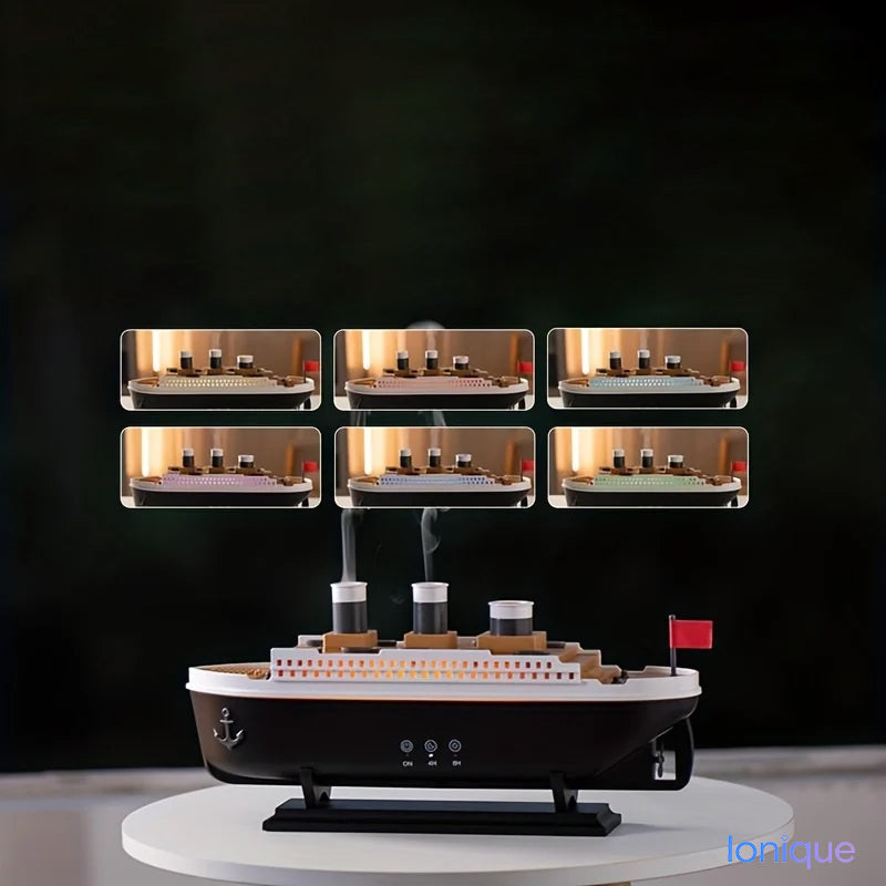Ionique | Umidificador Titanic – Névoa Aromática & Controle Remoto
