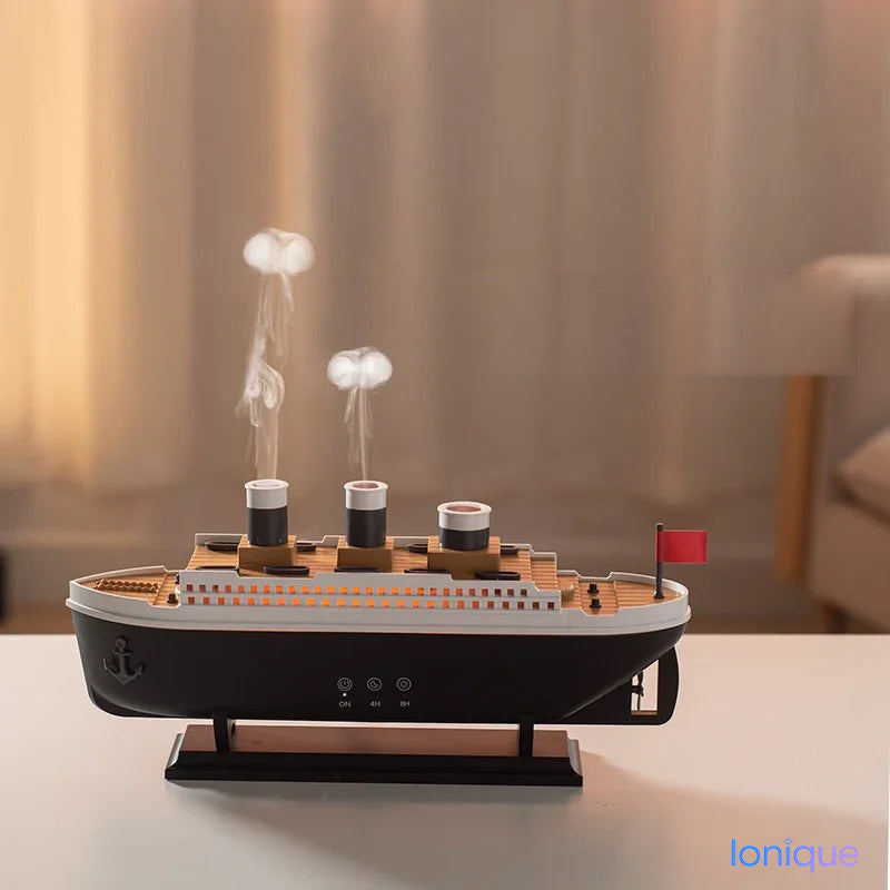 Ionique | Umidificador Titanic – Névoa Aromática & Controle Remoto