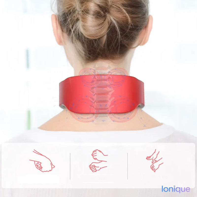 Ionique | Massageador Pulse – EMS, Calor & Alívio Instantâneo