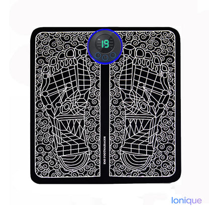 Ionique | Tapete Massageador de Pés EMS – Circulação Ativa & Alívio Instantâneo