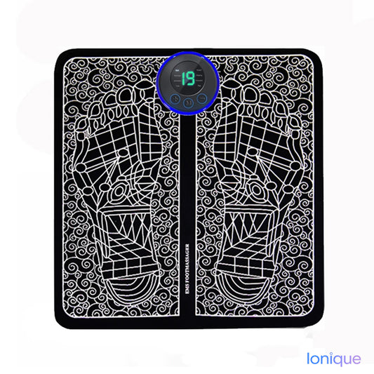 Ionique | Tapete Massageador de Pés EMS – Circulação Ativa & Alívio Instantâneo