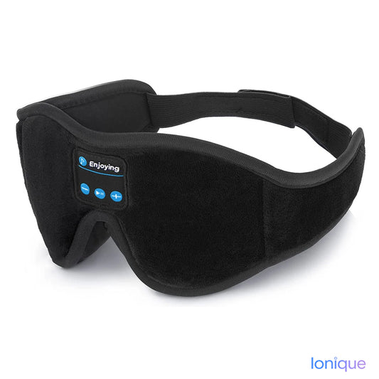 Ionique | Máscara Bluetooth 3D – Imersão Sonora & Escuridão Absoluta