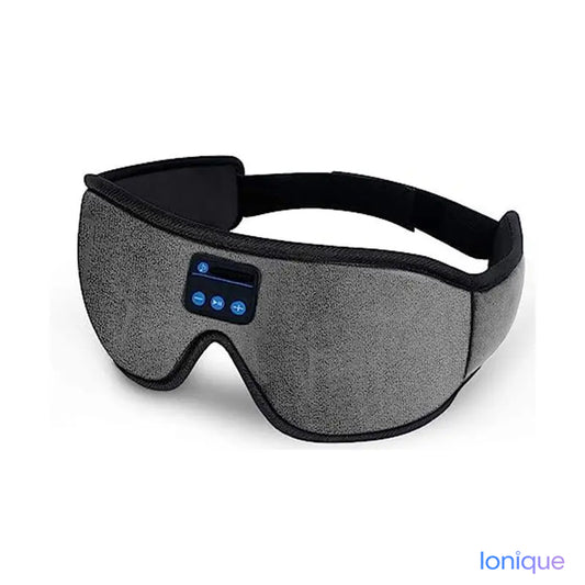Ionique | Máscara Bluetooth 3D – Imersão Sonora & Escuridão Absoluta