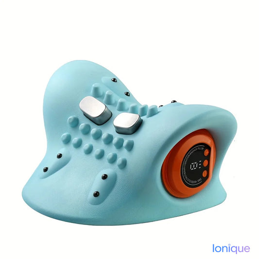 Ionique | Almofada Massageadora Cervical 3-em-1 – EMS, Calor & Vibração
