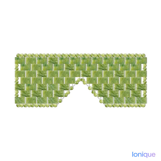 Ionique | Máscara Ocular de Jade – Crioterapia Natural & Relaxamento Profundo