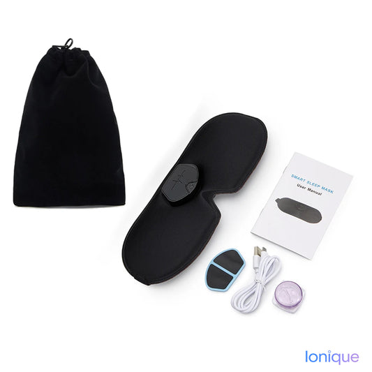 Ionique | Máscara Sônica de Sono – Alívio de Enxaqueca & Adormecer Rápido