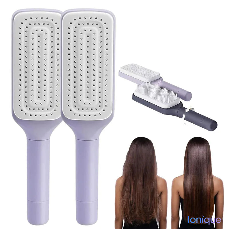 Ionique | Escova Inteligente Autolimpante – Cabelos Sem Frizz