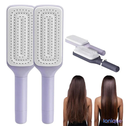 Ionique | Escova Inteligente Autolimpante – Cabelos Sem Frizz