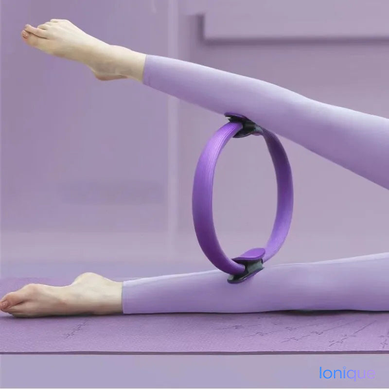 Ionique | RingPilates Pro 38 cm – Círculo Dobrável para Coxas, Abdômen & Postura