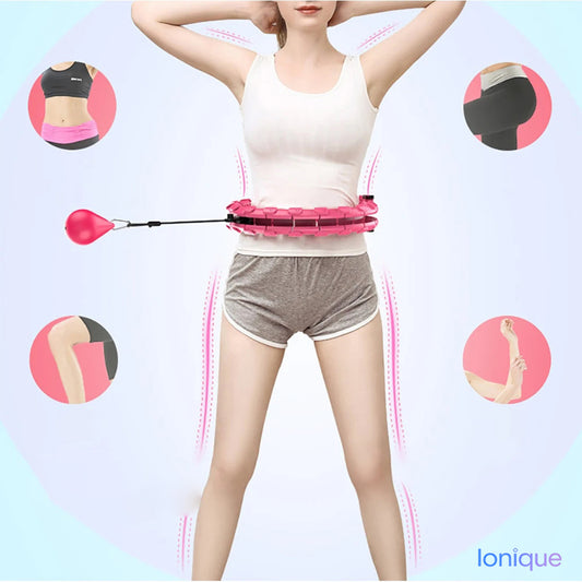 Ionique | HoopFit Pro – Aro Inteligente Ajustável & Massageador