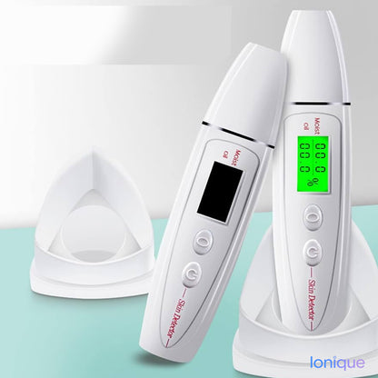Ionique | Analisador Digital da Pele  – Detector de Umidade, Óleo & Elasticidade da Pele