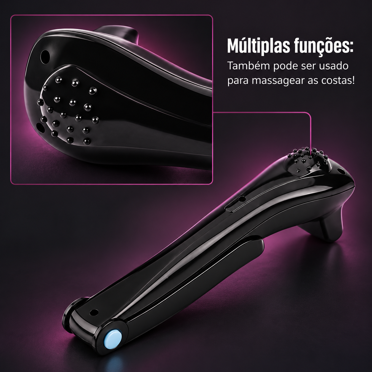 Ionique FlexTrim | Aparador Elétrico de Pelos para Costas e Corpo