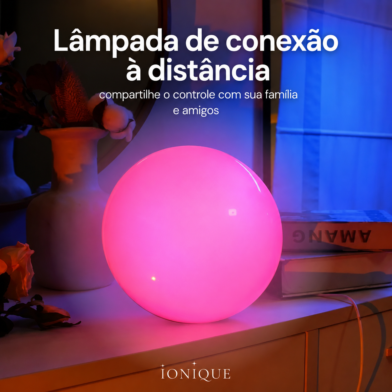 Ionique | AuroraRise – Despertador com simulação de nascer e pôr do sol
