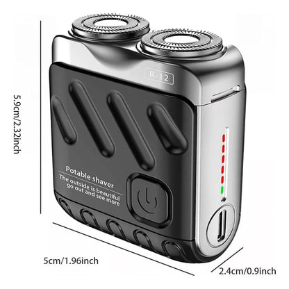 Ionique | Mini Shaver Dual-Head  – Barbeador Ultra Portátil