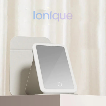 Ionique | TouchGlow 80 – Espelho LED Touch 3 Cores Dobrável & USB