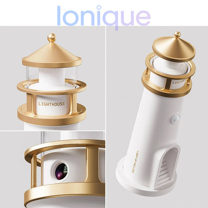 Ionique | LuarLighthouse – Projetor Lunar HD com Sensor, Controle & Bluetooth