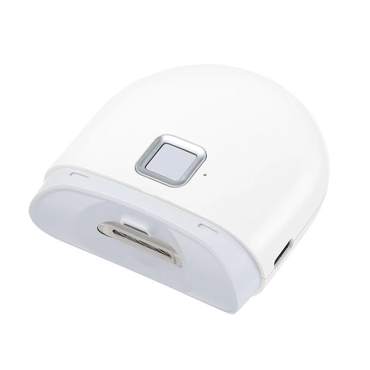 Ionique | 2‑em‑1 Cortador e Polidor Elétrico de Unhas – Recortador Automático com LED, Recarregável & Silencioso