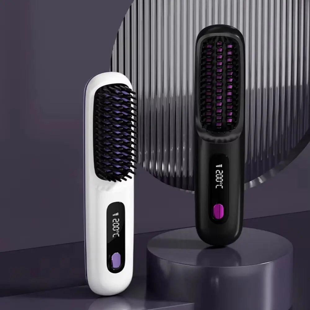 Ionique | Escova Alisadora Digital 3 Temps – Íons Negativos & Design Antiqueimadura