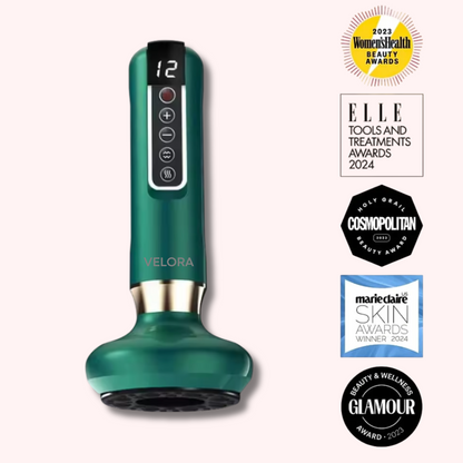 Ionique Velora | Terapia de Contorno Anticelulite Portátil com Ventosas e Ação Térmica